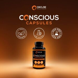Conscious Capsules - Vegan - Lab Tested - NON-GMO